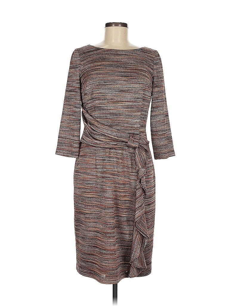 David Meister Tweed Gray Casual Dress Size 8 - photo 1