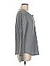 Mystree Gray Long Sleeve Blouse Size M - photo 4