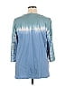 LOGO by Lori Goldstein Blue 3/4 Sleeve T-Shirt Size XL - photo 2