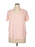 Terra & Sky Pink Short Sleeve T-Shirt Size 1X - photo 1