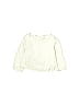 Crewcuts Outlet 100% Cotton Ivory White Long Sleeve Blouse Size 3 - photo 1