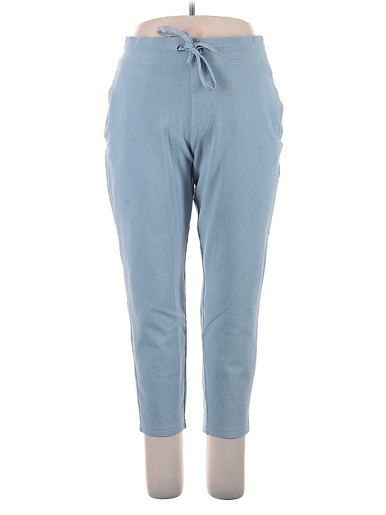 Marc New York Andrew Marc Solid Blue Casual Pants Size XL - photo 1