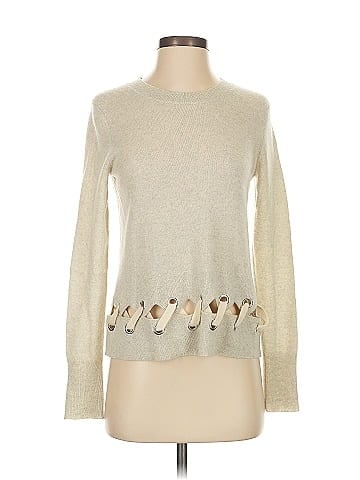 White + Warren Cashmere Pullover Sweater (view 1)