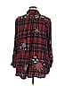 Johnny Was Plaid Burgundy Long Sleeve Button-Down Shirt Size 1X - photo 2