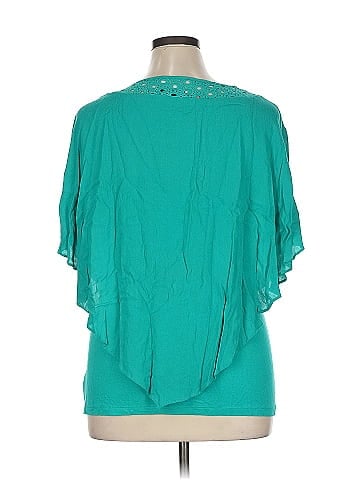 I.N. Studio Short Sleeve Blouse (view 2)