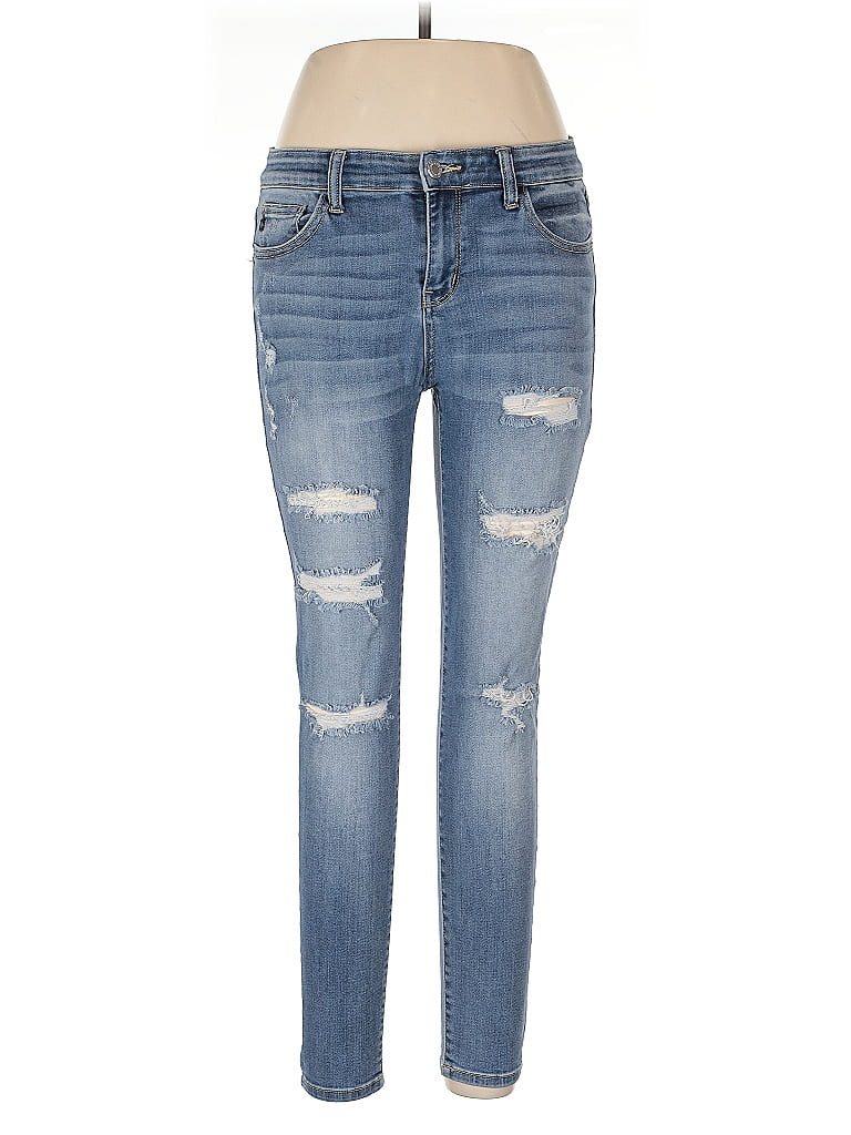 Judy Blue Hearts Blue Jeans Size 13 - photo 1