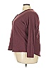 Terra & Sky Burgundy Long Sleeve Top Size 3X - photo 5