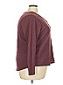 Terra & Sky Burgundy Long Sleeve Top Size 3X - photo 4