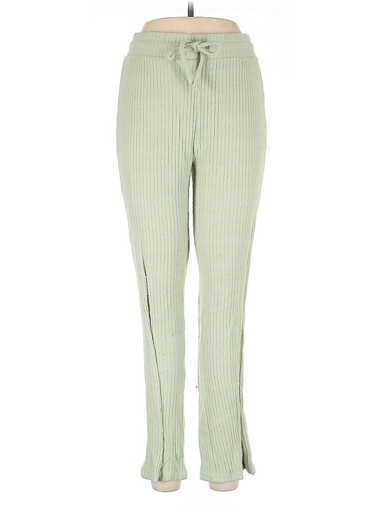 No Boundaries 100% Recycled Polyester Green Casual Pants Size M - photo 1
