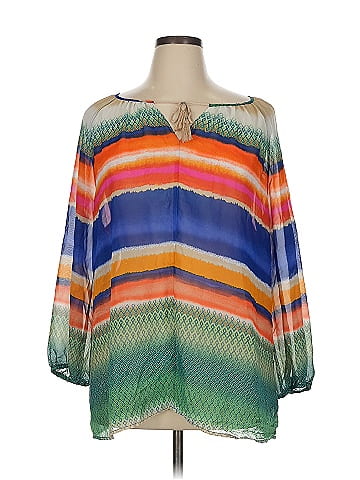 Hannah 3/4 Sleeve Blouse (view 1)