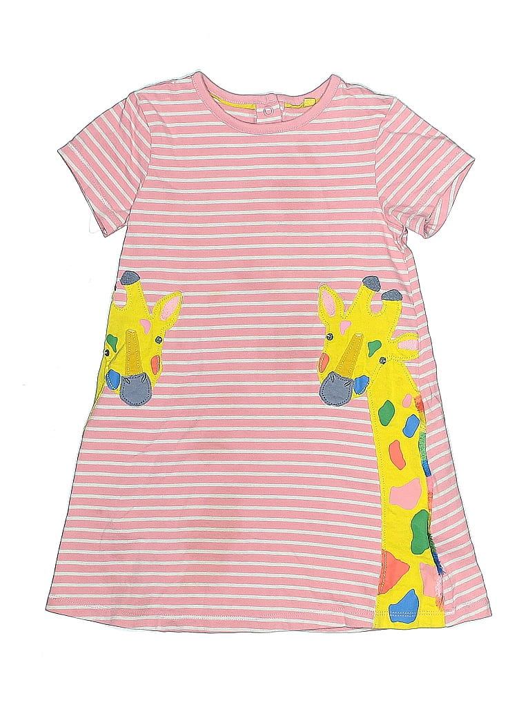 Baby Boden 100% Baumwolle Pink Dress Size 3 - photo 1