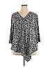 Alfani Silver 3/4 Sleeve Blouse Size 2X - photo 1