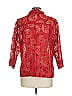 Chico's Design Paisley Red 3/4 Sleeve Blouse Size L - photo 2