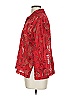 Chico's Design Paisley Red 3/4 Sleeve Blouse Size L - photo 5