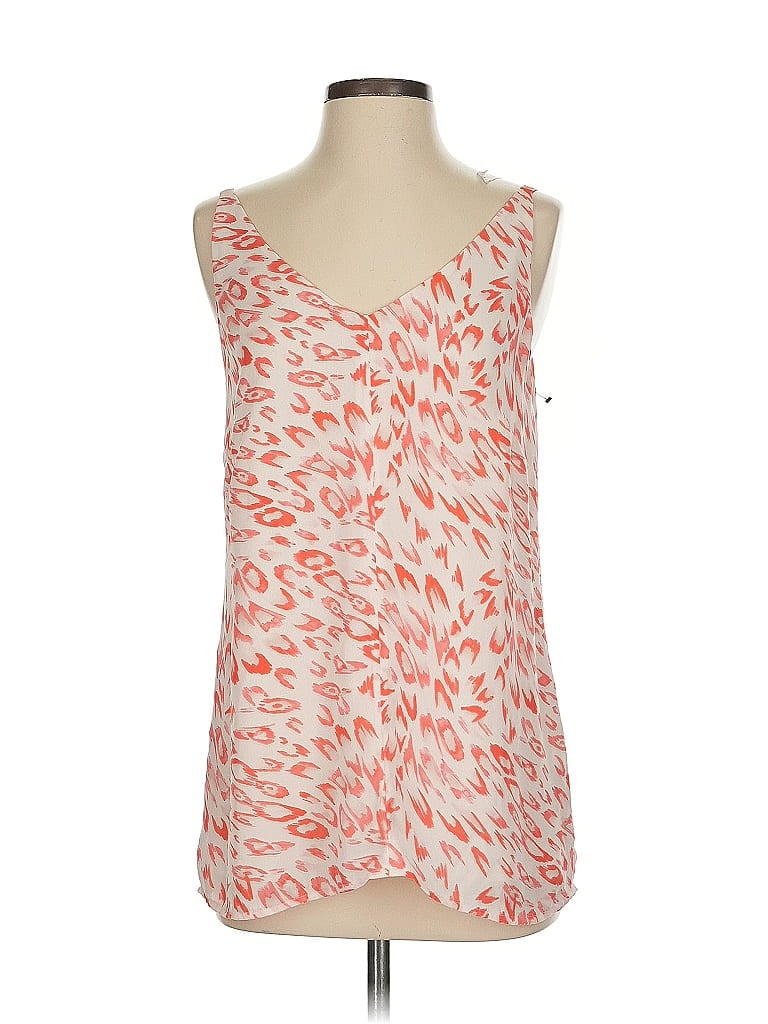 Pre-owned Cabi Sleeveless Blouse In Orange