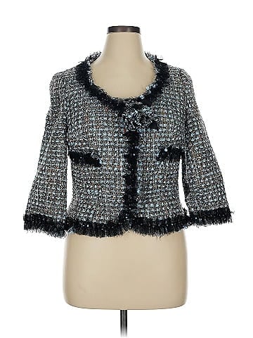 Teri Jon by Rickie Freeman Wool Blazer (view 1)