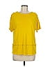 ETRO Yellow Short Sleeve Top Size EU (IT) 42 / US 6 - photo 1