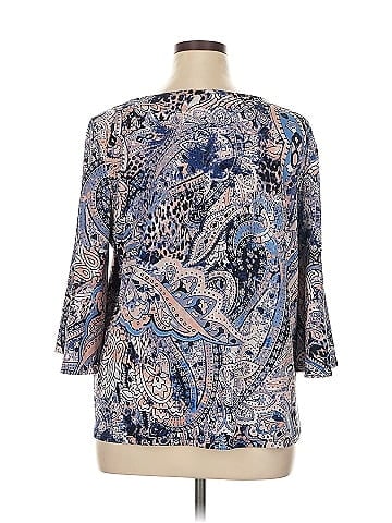 Jones Studio 3/4 Sleeve Blouse (view 2)