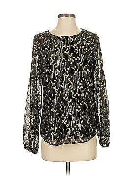Sail To Sable Long Sleeve Silk Top