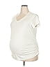 Old Navy - Maternity Ivory Short Sleeve Top Size XXL - photo 1