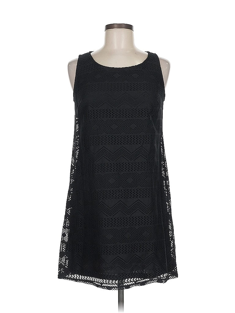 Pre-owned Xhilaration Casual Dress In Black