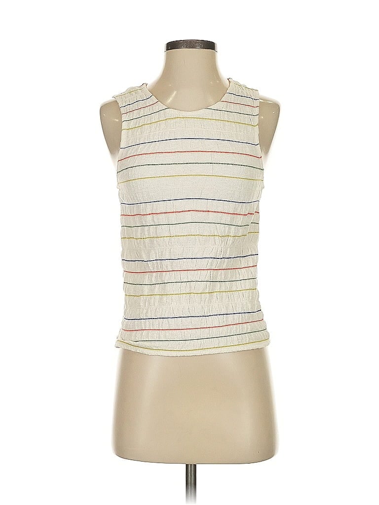 TeXTURE & THREAD Madewell Ivory Sleeveless Top Size XS - photo 1