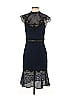 Saylor 100% Viscose Blue Cocktail Dress Size S - photo 1