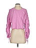 Open Edit Pink 3/4 Sleeve T-Shirt Size S - photo 1