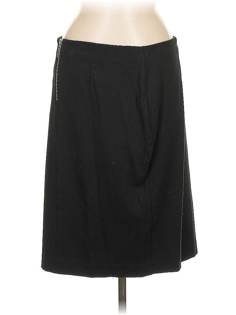Pre-owned Chico's Formal Skirt In Black