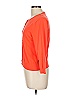 August Silk Orange Cardigan Size L - photo 5