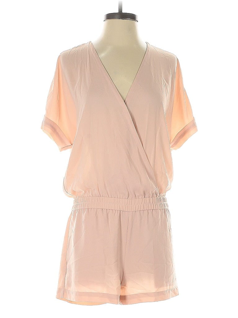 BCBGMAXAZRIA 100% Polyester Color Block Pink Romper Size XS - photo 1