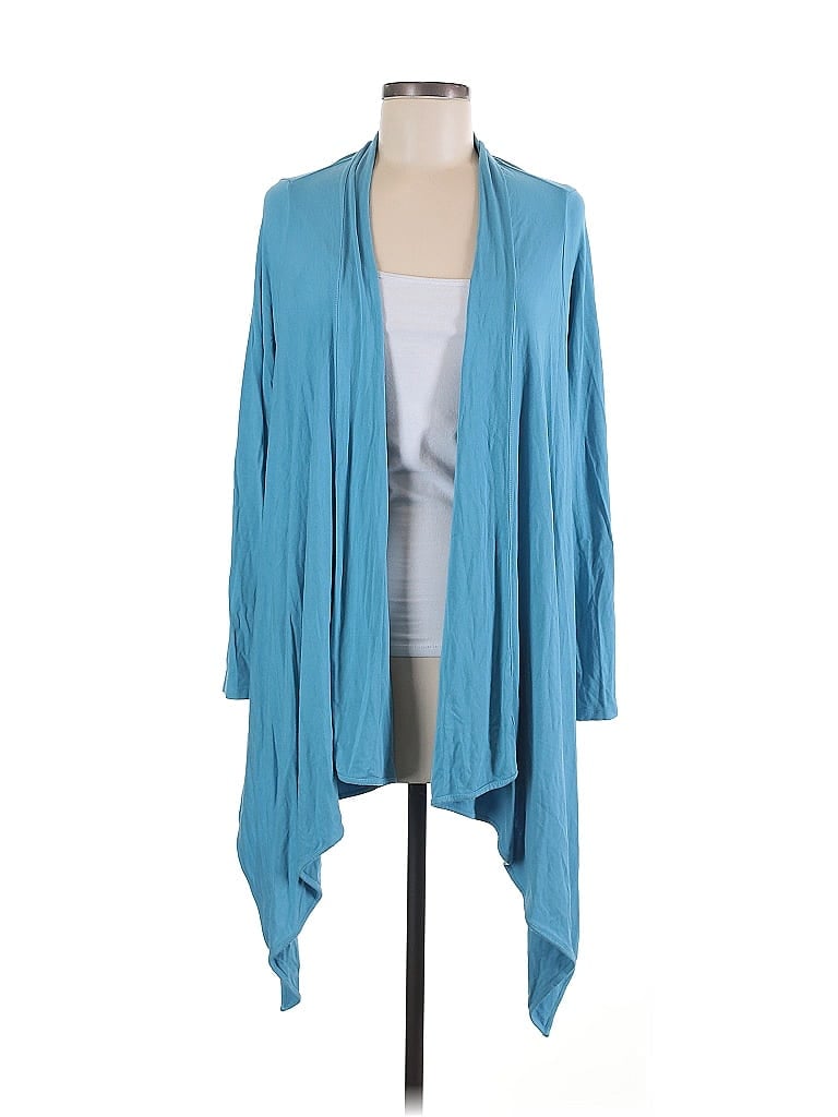 Pre-owned Jjill Cardigan Sweater In Blue