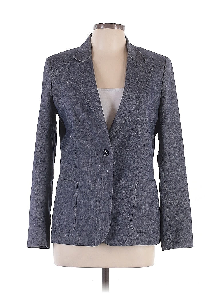 Massimo Dutti Gray Blue Blazer Size 10 - photo 1