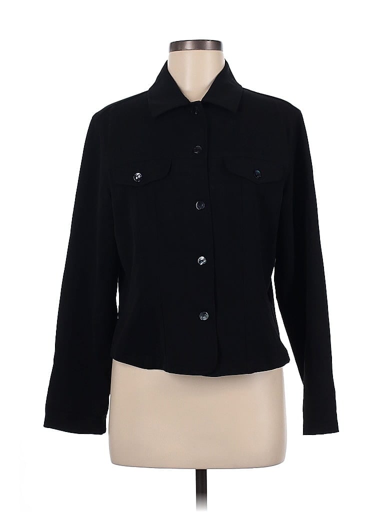 Chico's Design Black Jacket Size M - photo 1