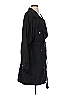 Pol 100% Cotton Black Trenchcoat Size S - photo 4
