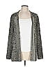 misook 100% Acrylic Gray Cardigan Size L - photo 1