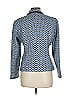 Sag Harbor Print Blue Blazer Size 6 - photo 2