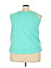 Woman Within 100% Cotton Teal Tank Top Size 22 - photo 2