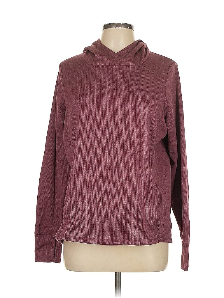 C9 By Champion 100% Polyester Burgundy Sweatshirt Size L - photo 1
