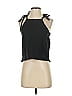 TeXTURE & THREAD Madewell 100% Cotton Black Sleeveless Top Size XS - photo 1