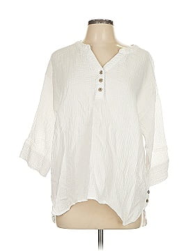 Isaac Mizrahi Live! 3/4 Sleeve Blouse