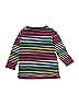 Primary Clothing 100% Cotton Stripes Burgundy 3/4 Sleeve T-Shirt Size 6 (big kids) - photo 1