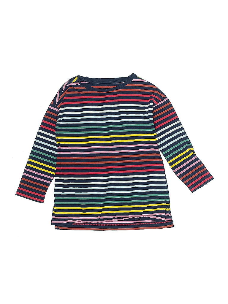 Primary Clothing 100% Cotton Stripes Burgundy 3/4 Sleeve T-Shirt Size 6 (big kids) - photo 1