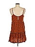Trixxi 100% Rayon Animal Print Orange Casual Dress Size M - photo 2