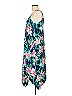 La Blanca Tropical Teal Casual Dress Size L - photo 5