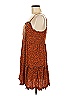 Trixxi 100% Rayon Animal Print Orange Casual Dress Size M - photo 5
