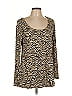 Chaus Tan Long Sleeve Top Size L - photo 1
