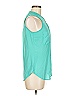 Soho JEANS NEW YORK & COMPANY 100% Polyester Teal Sleeveless Blouse Size M - photo 4