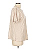 Belle By Kim Gravel Solid Tan Short Sleeve T-Shirt Size L - photo 4