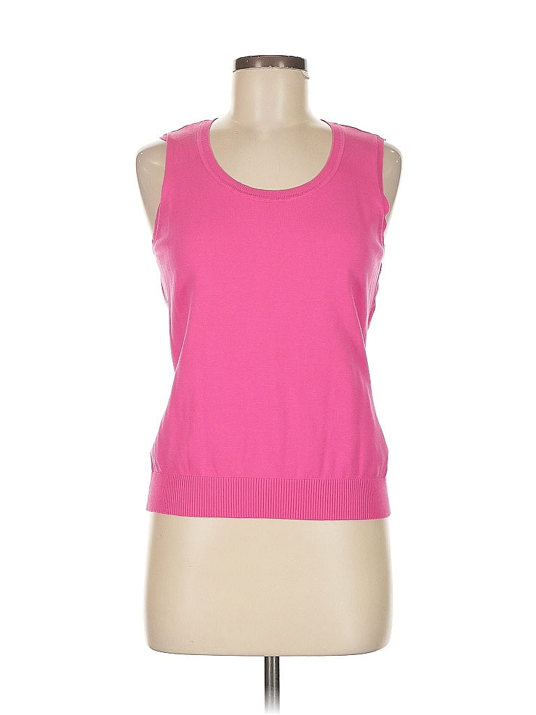 August Silk Pink Sweater Vest Size M - photo 1